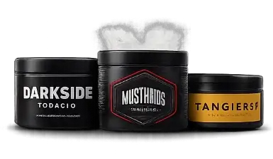 Тютюн та заправки MEDIUM / HARD: Для досвідчених Топові лінійки Darkside, MustHave або Tangiers. Гарантують довгий смак та високу димність.